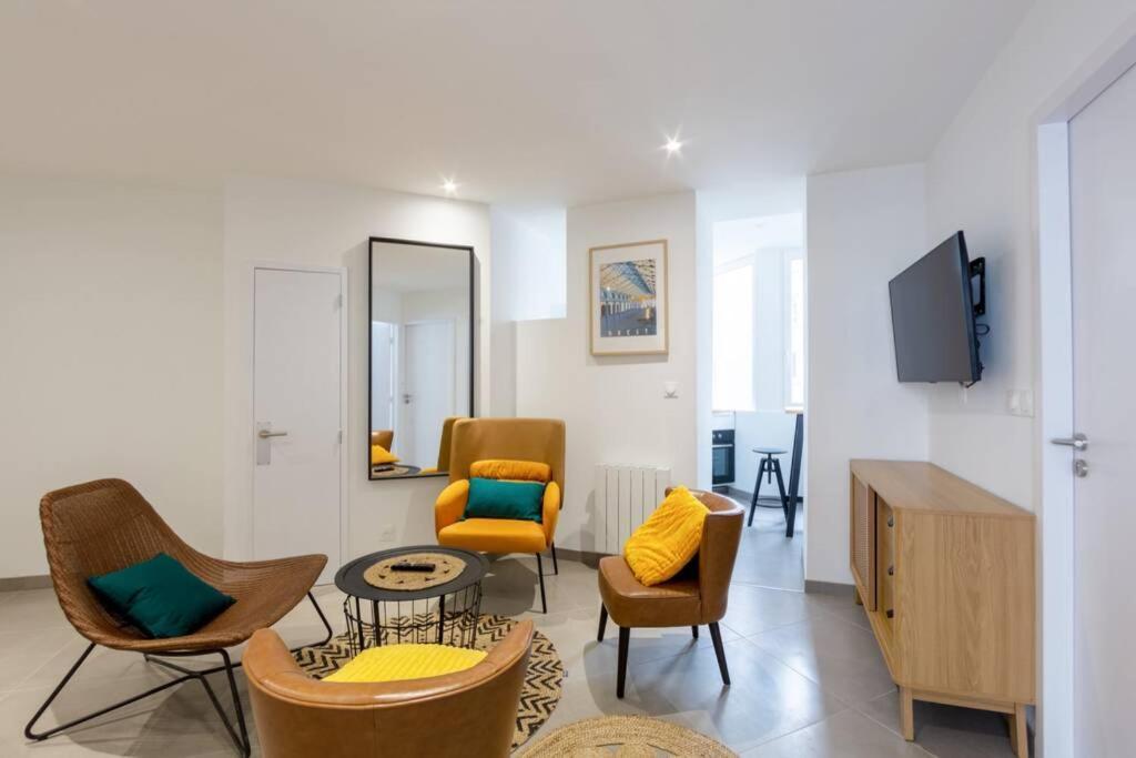 La Chambre Liberte 2, Sdb Privative Et Tv, Cuisine Salon Partages, Confort Et Hypercentre Brest Exterior foto